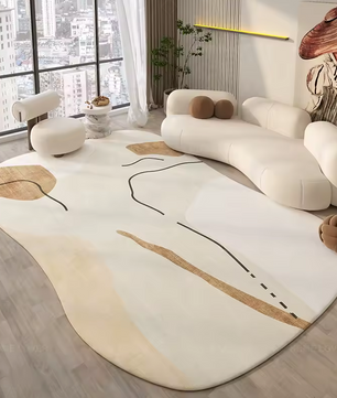 Nordic Cloud Vloerkleed – Stijlvol, Zacht & Comfortabel