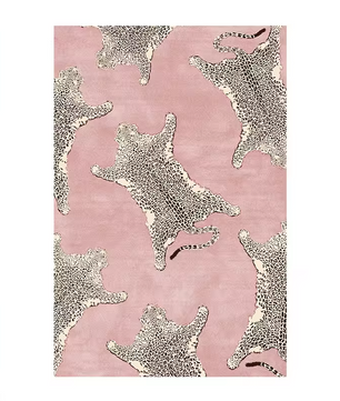 LunaSoft Luxe Pluche Luipaardprint Tapijt – Stijlvol, Comfortabel & Antislip