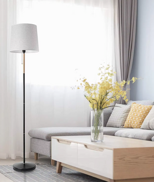 Salvatore Moderne Staande Lamp – Elegante Paallamp met Kap