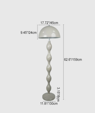 Scandi Macaron Vloerlamp – Paddestoellamp voor een Kleurrijk Interieur