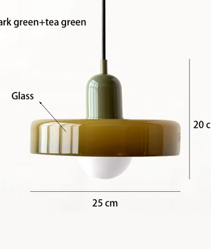 Coco Hanglamp - Glazen Scandinavische Retro Hanglamp