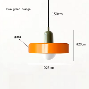 Coco Hanglamp - Glazen Scandinavische Retro Hanglamp