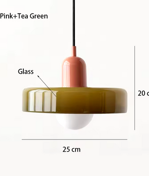 Coco Hanglamp - Glazen Scandinavische Retro Hanglamp