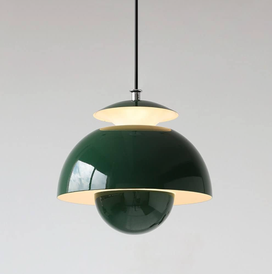 Skandi Deluxe Plafondlamp - Ijzeren Scandinavische Retro Plafondlamp