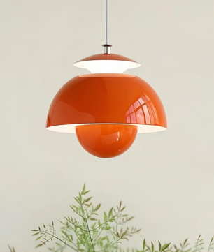 Skandi Deluxe Plafondlamp - Ijzeren Scandinavische Retro Plafondlamp