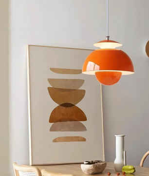 Skandi Deluxe Plafondlamp - Ijzeren Scandinavische Retro Plafondlamp