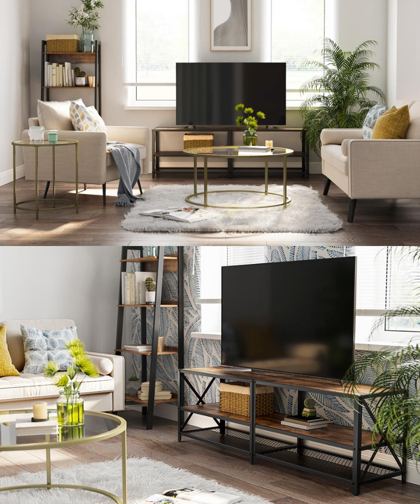 Industrieel Lowboard TV-Meubel – 160cm