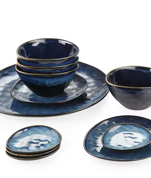 Starry Blauw Keramisch Design Servies Dinner Set – 11/22/33-Delig