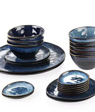 Starry Blauw Keramisch Design Servies Dinner Set – 11/22/33-Delig