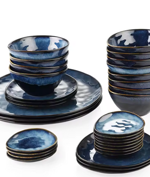 Starry Blauw Keramisch Design Servies Dinner Set – 11/22/33-Delig