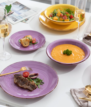 Mexicaanse Stijl Kleurenmix Serviesset – 18/36 Stuks Keramiek Dinerborden, Soepplaten, Dessertborden