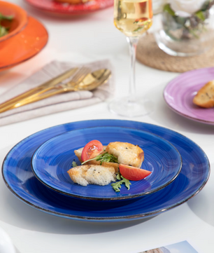 Mexicaanse Stijl Kleurenmix Serviesset – 18/36 Stuks Keramiek Dinerborden, Soepplaten, Dessertborden