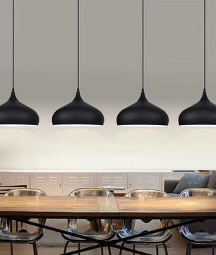 Vintage Industriële Hanglamp – 30cm | Zwart of Wit