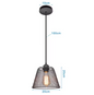 Retro Industriële Hanglamp – Zwart Ijzer E27 Geometrisch Design