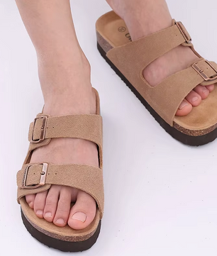 Orado Classic-Stijl Kurk Sandalen Koeleer