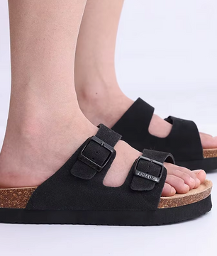 Orado Classic-Stijl Kurk Sandalen Koeleer