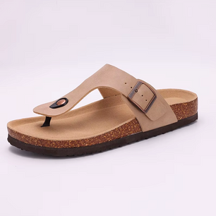 KIDMI Teenslippers van Kurk en PVC-leer
