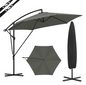 Sedia Vrijstaande Parasol met Hoes – Waterdichte en Kantelbare Hangparasol met UV-bescherming