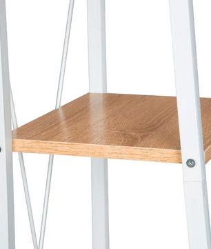 Industriële Stellingkast – 4-Lagen – Metalen Frame met Houten Planken