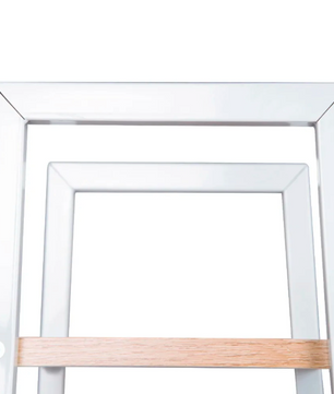 Industriële Stellingkast – 4-Lagen – Metalen Frame met Houten Planken