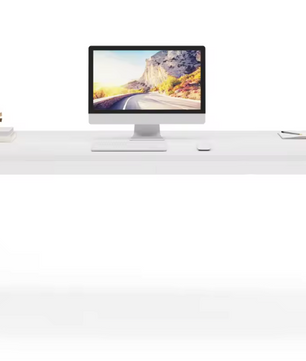 Modern Groot Bureau – 160 cm Werktafel met Stalen Frame