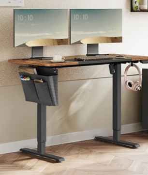 Elektrisch Zit-Sta Bureau 120 cm – Met Organizer & Geheugen