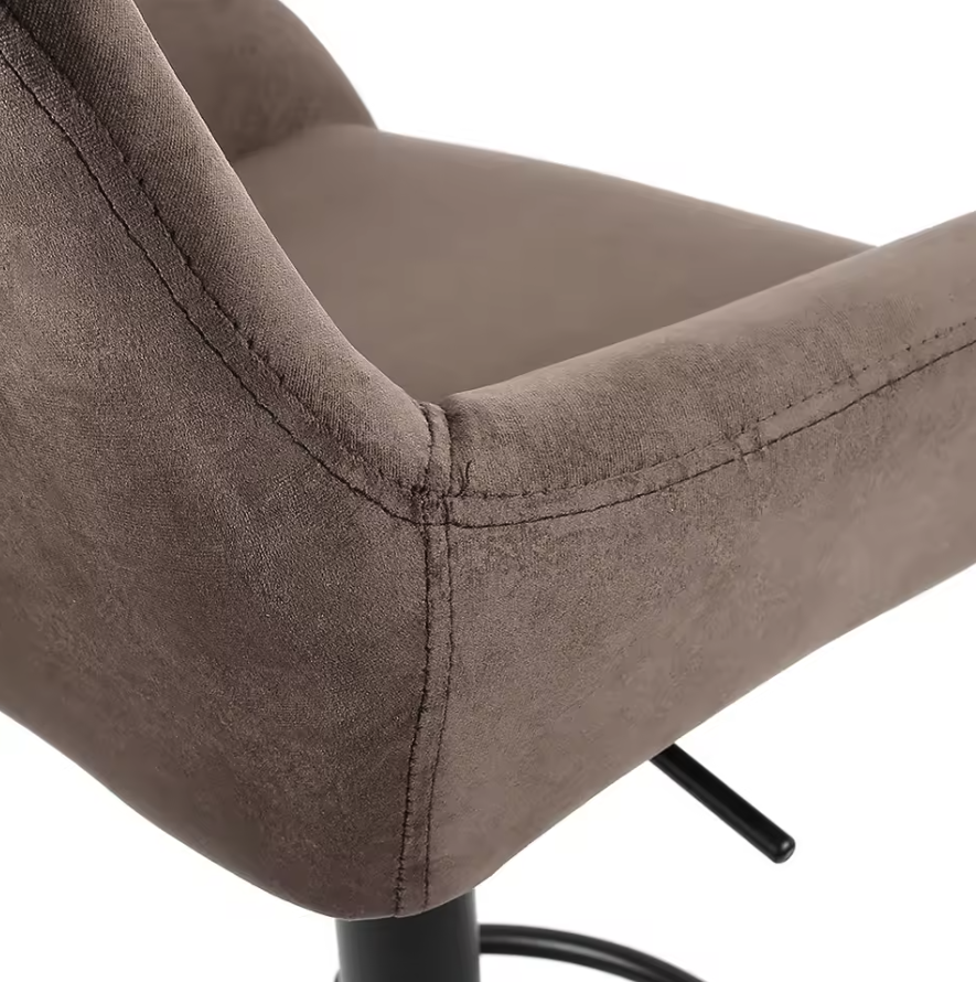 Set van 2 Draaibare Barkrukken – Verstelbaar – Met Rugleuning