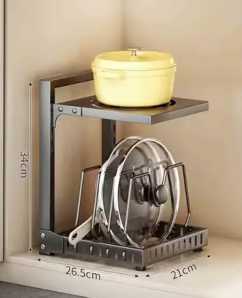Multifunctioneel Keuken Pannenrek – Verstelbaar & Ruimtebesparend
