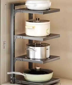 Multifunctioneel Keuken Pannenrek – Verstelbaar & Ruimtebesparend