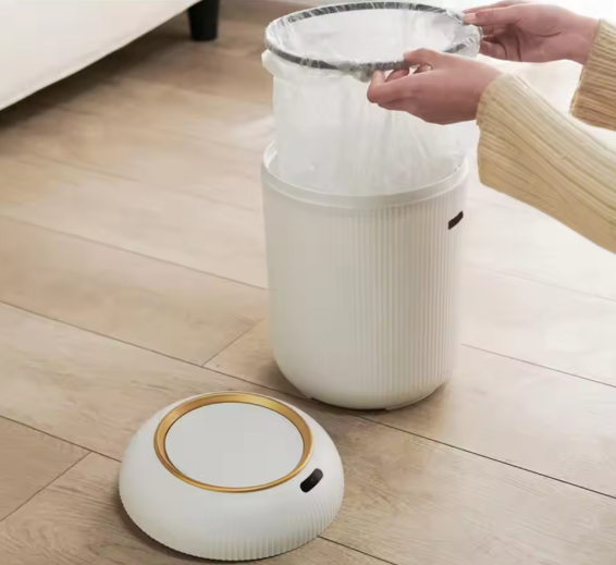 Slimme Prullenbak met Bewegingssensor – Handsfree & Modern Design