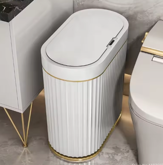 Slimme Sensorprullenbak 7L/9L – Waterdicht & Geurdicht Ontwerp