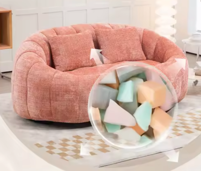 Luxe Cloud Chenille Zitbank – Comfortabel & Duurzaam Zitbank Design