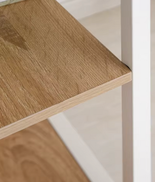 Opvouwbaar Computertafel Bureau op Wielen – 107 x 55 x 76 cm