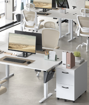 Elektrisch Zit-Sta Bureau 180x80 cm – 4 Geheugenstanden