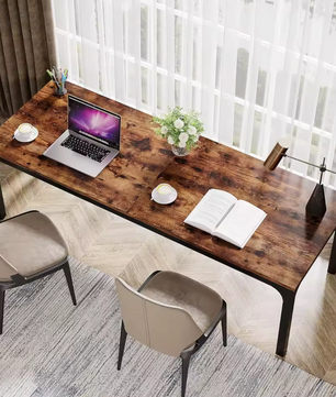 Extra Lang 2-Persoons Bureau – 200x60cm bureaublad