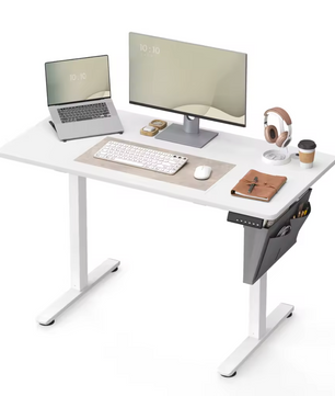 Elektrisch Zit-Sta Bureau 120x60cm – Met Geheugen & Organizer