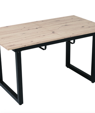 Uitschuifbare Eettafel 140–180 cm – Industrieel Design