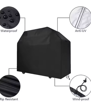 Waterdichte Vierkante BBQ & Tuinmeubelhoes – 210D Oxford, Scheurbestendig & Weerbestendig
