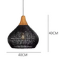 Vintage Boho Rotan Hanglamp – Handgemaakte E27 Hanglamp