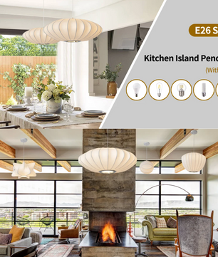 Moderne Zijden Hanglamp – Creatieve Plafondlamp voor Woonkamer & Eetkamer