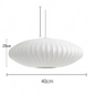 Moderne Zijden Hanglamp – Creatieve Plafondlamp voor Woonkamer & Eetkamer