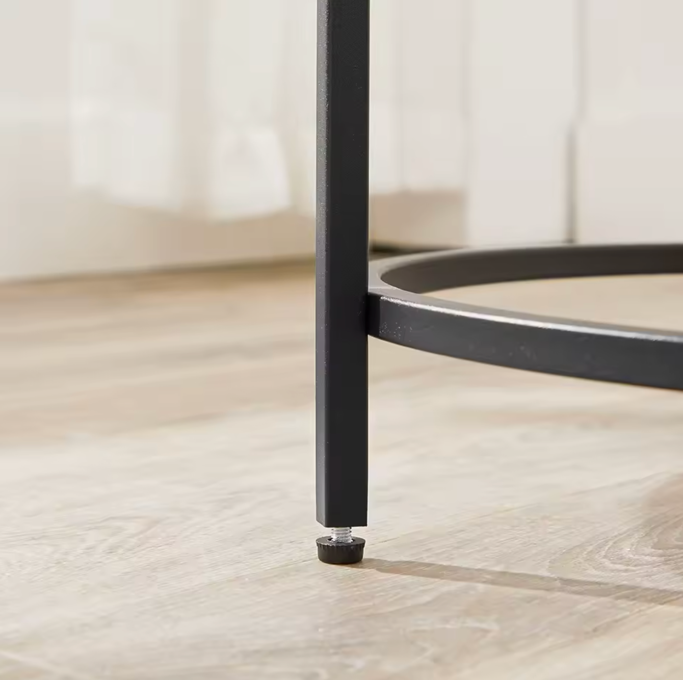 Ronde Bijzettafel van Gehard Glas – Modern & Robuust, Ø 50 cm
