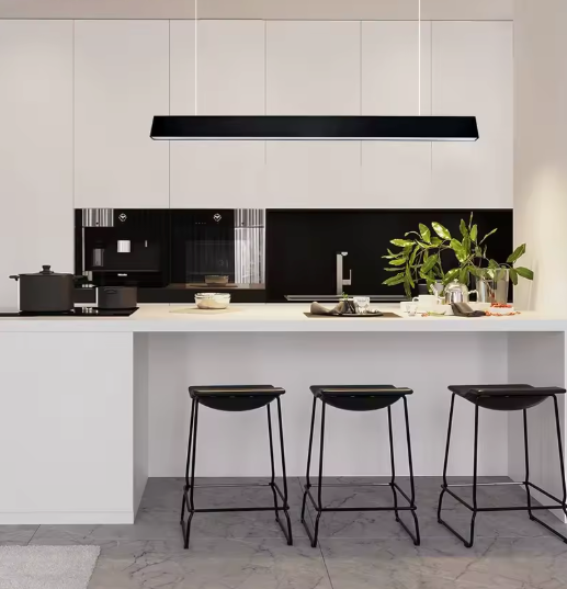 LED Hanglamp 120 cm – Moderne Verstelbare Aluminium Plafondlamp (2800 - 6500K)