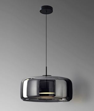 Moderne Glazen Hanglamp – LED Plafondlamp met Verstelbare Hoogte