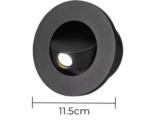 Nordic LED Wandlamp – Inbouw, Verstelbaar & Modern 3W Leeslamp