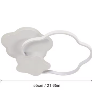 Stervormige LED Plafondlamp – 31W, Dimbaar 3000–6500K met Afstandsbediening