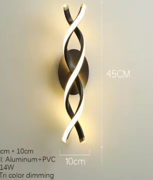 Moderne Minimalistische LED Wandlamp – 20W Aluminium Up & Down