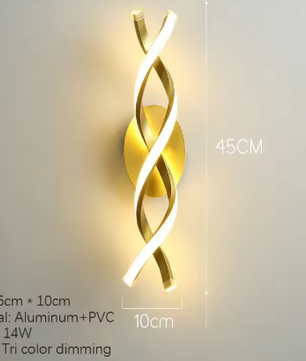 Moderne Minimalistische LED Wandlamp – 20W Aluminium Up & Down