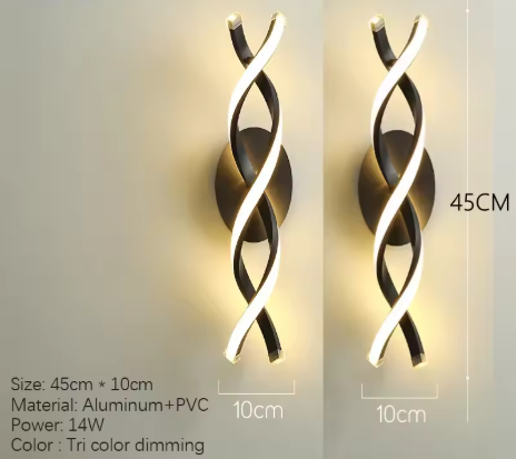 Moderne Minimalistische LED Wandlamp – 20W Aluminium Up & Down
