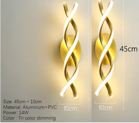 Moderne Minimalistische LED Wandlamp – 20W Aluminium Up & Down
